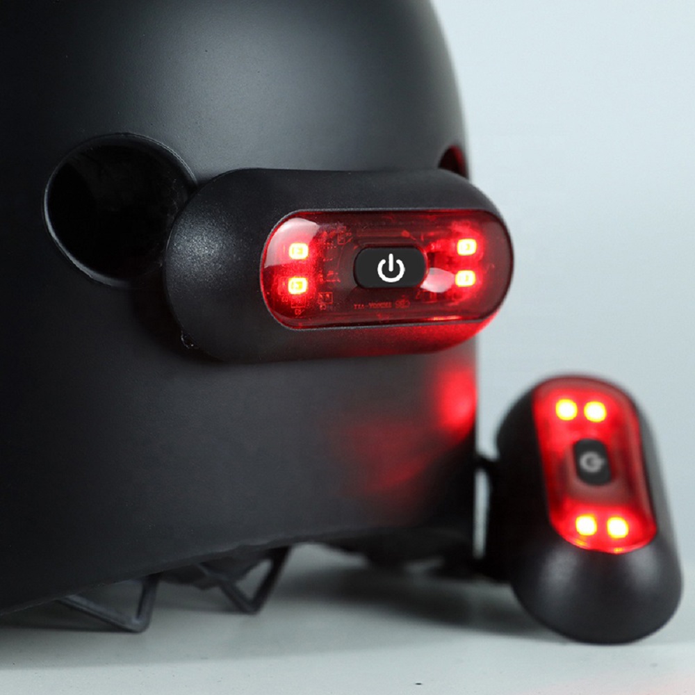 Cycling Gear And Accessories - 4 perline lampada casco da bicicletta