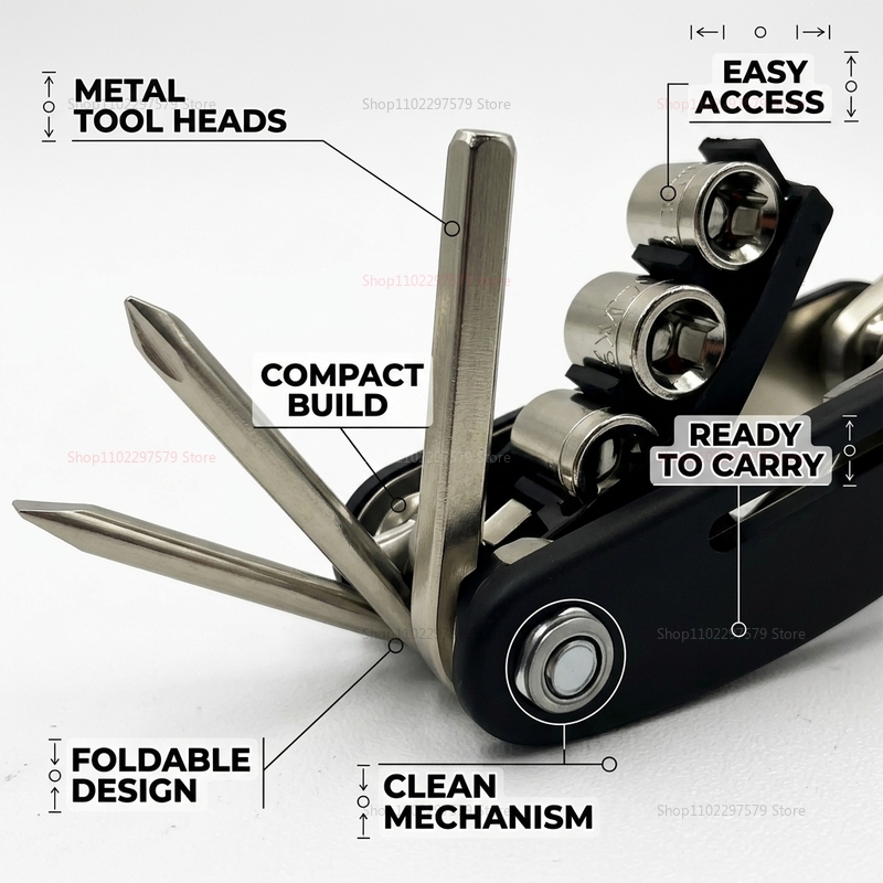 Kit Multiuso 16 in 1 per Mount - Cycling Gear Essentials recensione e prezzo